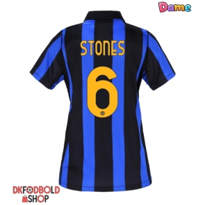 Inter Milan John Stones #6 Hjemmebanetrøje Dame 2026-27 Kort ærmer Inter Milan John Stones #6 Hjemmebanetrøje Dame 2026-27 Kort ærmer